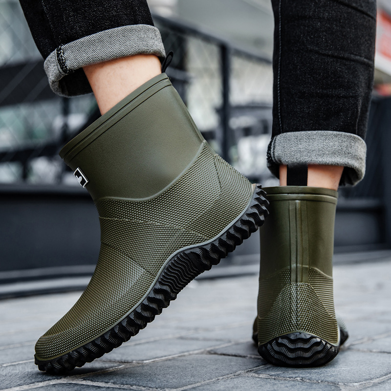Fishing Boots - Stivali da pioggia con fondo spesso