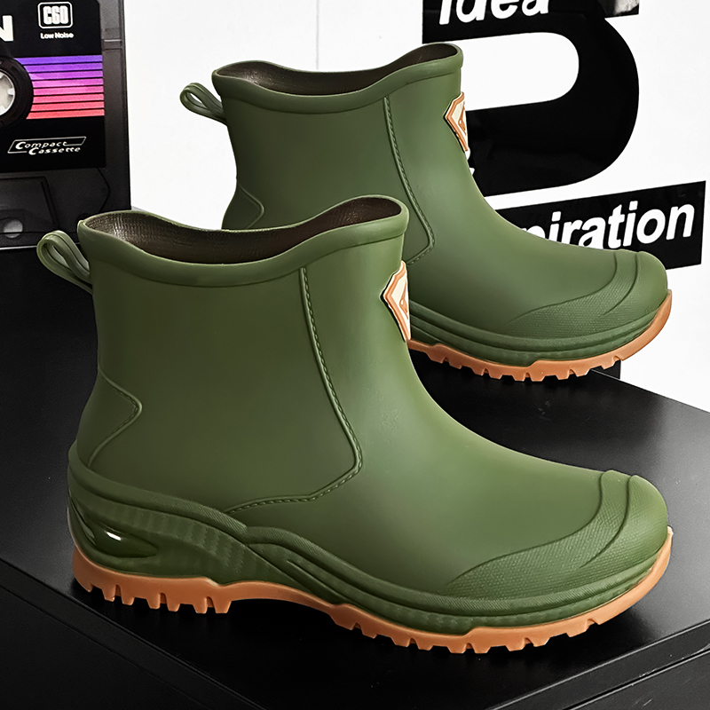 Fishing Waders - Stivali da Pioggia da Uomo, Resistenti